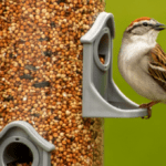 birdfeeder and birdseed